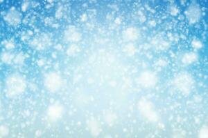 astratto Natale fiocco di neve sfondo con neve caduta su blu tono per mettere il tuo testo o desing con il tuo arte opera foto