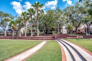 Beaufort South Carolina Downtown waterfront in giornata di sole foto