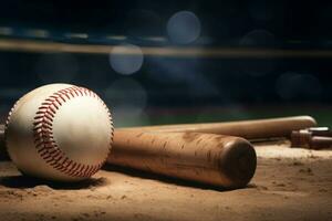 baseball pipistrello. creare ai foto