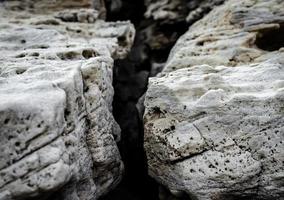 struttura della roccia di pietra foto