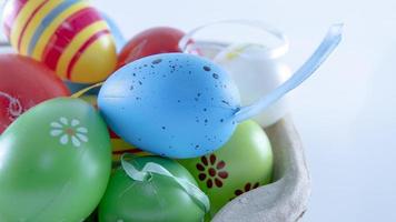 concetto di uovo di Pasqua. celebrazione o festival