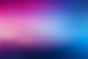 nature colori sfocatura in un' calmante, astratto viola blu ciano pendenza sfondo ai generato foto