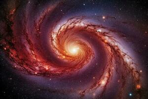 astratto spirale galaxy.generative ai. foto