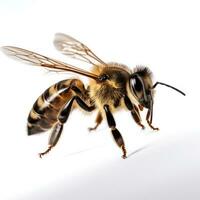 un' sbalorditivo ape è volare, isolato foto