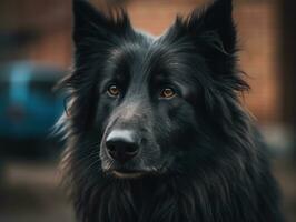 belga cane da pastore cane creato con generativo ai tecnologia foto