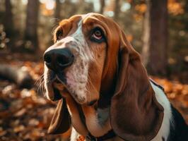 beagle cane creato con generativo ai tecnologia foto