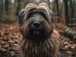 briard cane creato con generativo ai tecnologia foto