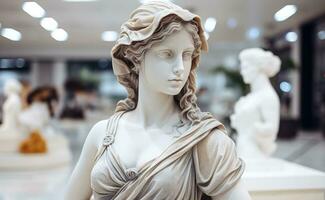 marmo antico greco statua a il shopping foto