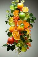 foto di il frutta di diverso varietà