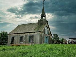 una vecchia chiesa del secolo scorso. foto