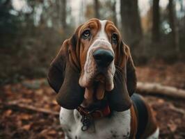 beagle cane creato con generativo ai tecnologia foto