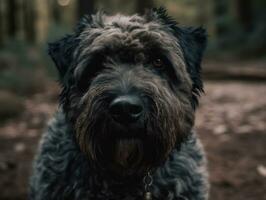 bouvier des fiandre cane creato con generativo ai tecnologia foto