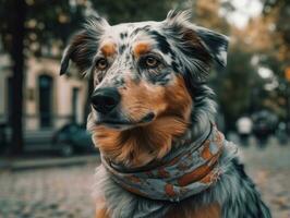 cane creato con generativo ai tecnologia foto