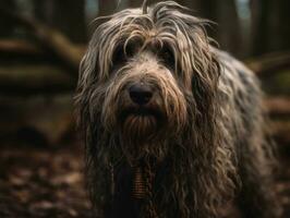bergamasco cane creato con generativo ai tecnologia foto