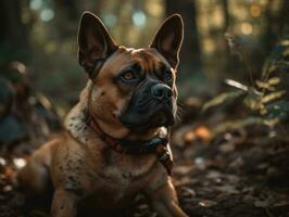 cane creato con generativo ai tecnologia foto