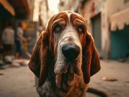 beagle cane creato con generativo ai tecnologia foto