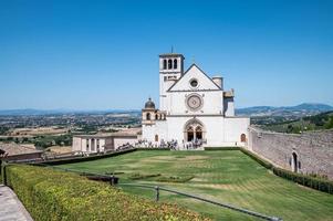 chiesa di san francesco ad assisi, italia, 2021 foto