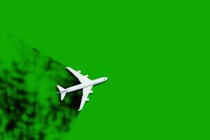 miniatura aereo viaggio tema, 3d interpretazione foto
