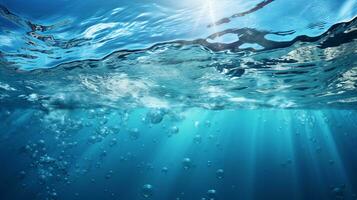 acqua spruzzo nel il piscina creare ai foto