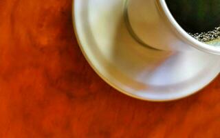 tazza di Americano nero caffè nel ristorante Messico. foto