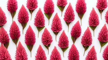 celosia fiore fantasia sfondo. fiore struttura sfondo. generativo ai foto