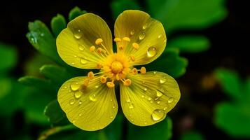 foto di bellissimo palude calendula fiore isolato su bianca sfondo. generativo ai