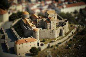 scoprire il bellezza di Dubrovnik città muri nel Croazia foto