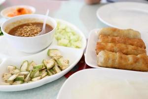 delizioso cibo vietnamita foto