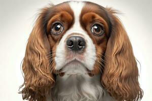 adorabile cavaliere re charles spaniel nel alto risoluzione foto