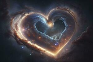 galattico cuore un' fotorealistico morbido messa a fuoco cinematico Visualizza foto