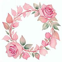 rosa acquerello Rose clipart foto