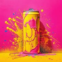 espressive graffiti neon artistico giocoso illustrazione design Stampa geometrico acido forme stile foto