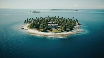 tropico Maldive isola aereo tranquillo, calmo paesaggio la libertà scena bellissimo natura sfondo foto