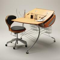 carlton Casa tavolo retrò futuristico mobilia schizzo illustrazione mano disegno riferimento progettista foto
