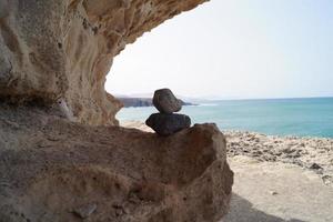 le grotte di ajuy - fuerteventura - spagna foto