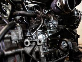 motore a combustione interna diesel foto