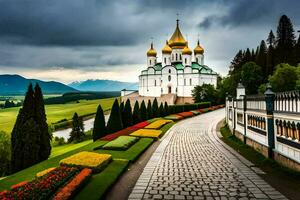 il Cremlino, Russia, il Cremlino, Russia, il Cremlino, r. ai-generato foto