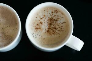 tazza di aromatico caldo caffè foto