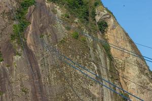 vista dalla cima della collina di urca a rio de janeiro, brasile