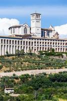 villaggio di assisi nella regione umbria, italia. foto