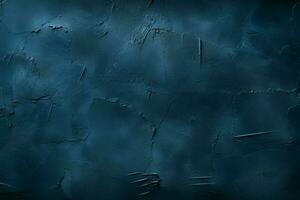 delicato impronte su un' denim blu gesso muri strutturato superficie ai generato foto
