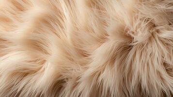 morbido lana struttura, di lana fibra neutro beige, ai generativo foto
