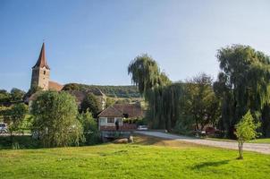 chiesa evangelica fortificata da filitelnic, romania, 2020, settembre foto