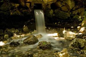 cascate in israele, vedute della terra santa foto