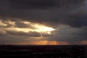 un tramonto pazzesco in israele vedute della terra santa foto