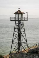 torre di guardia di alcatraz, san francisco foto