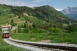 un' treno su il brani foto