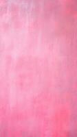 sporco e Esposto alle intemperie rosa calcestruzzo parete sfondo struttura. ai generato foto