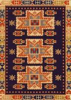 tappeto di design in tessuto tradizionale asiatico foto