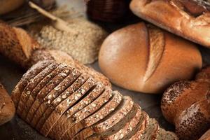 delizioso concetto di pane fresco foto